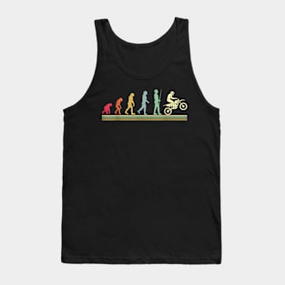 Evolution Biker Motocross  Motorcycle Dirt Bike Tank Top